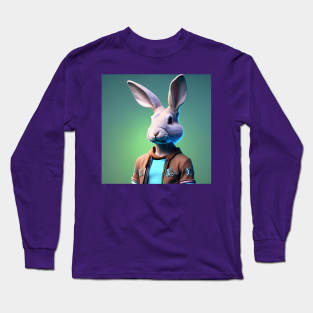 #Web32Kend Polygon Rabbit #35 Long Sleeve T-Shirt